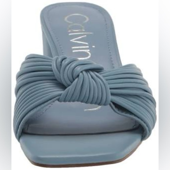 Calvin Klein Beanca Blue Heels - Picture 9 of 10